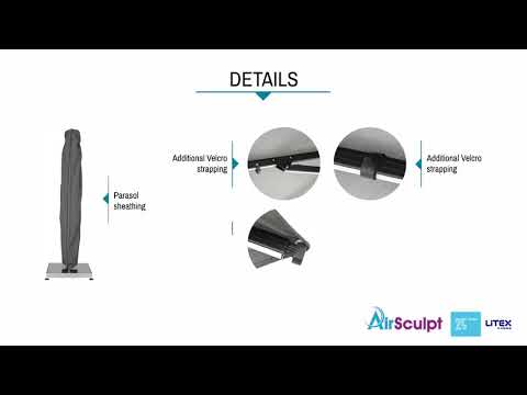 Airsculpt Litex Bluetooth Garden canopy unique shading solution