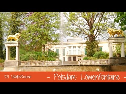 StädteReisen Potsdam  Löwenfontaine im Schlosspark Glienicke