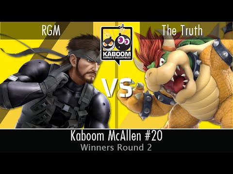 RGM (Snake) vs The Truth (Bowser) - WR2 - Kaboom McAllen #20