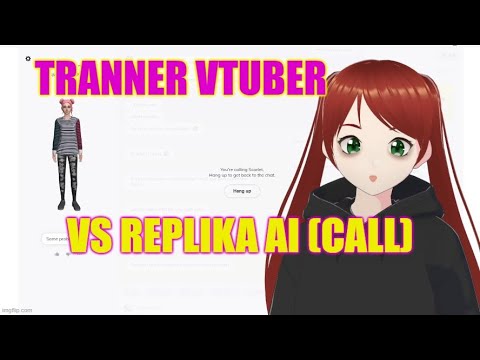 VTuber meets AI | Replika.AI | TransMTF VTuberEN