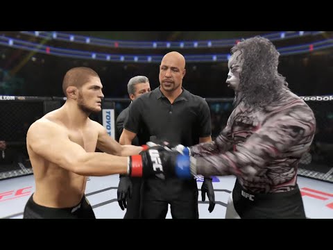 Khabib vs. Old Wolfe - EA Sports UFC 2 - Champions Fight ☝️🦅