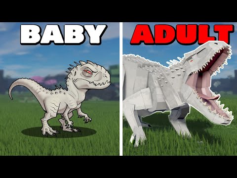I Got To Play As The Indominus Rex! - Roblox