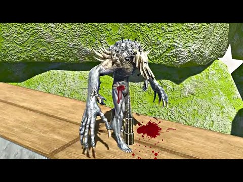 Difficult Spike Trap Bridge 💥 Who Can Survive | Animal Revolt Battle Simulator (ARBS)