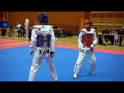 Päivi Oinas vs Helmi Härkönen - Ikaalinen Open 2018 - Female -62kg