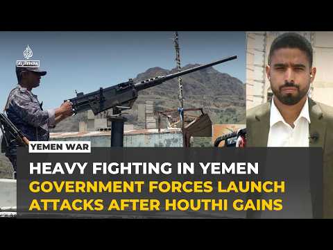 Yemen gov’t forces advance in Taiz as Houthis claim attack on Saudi Arabia