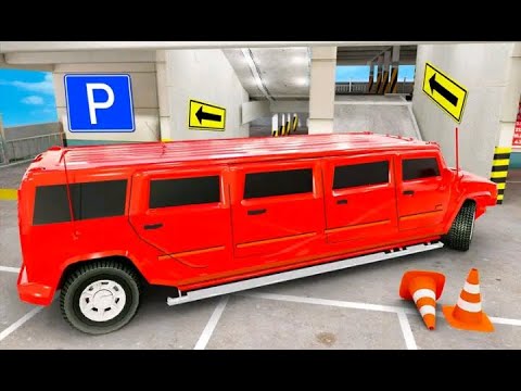 Multi Level Car Parking Luxury Hummer - Limousine Driving in City Simulator - Android Game