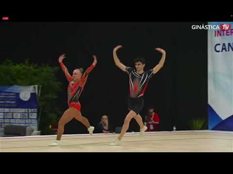 ITALIA 1 (ITA 1) - 2024 AEROBICS WORLD CUP, CANTANHEDE  - Mixed pair Qualifications MP