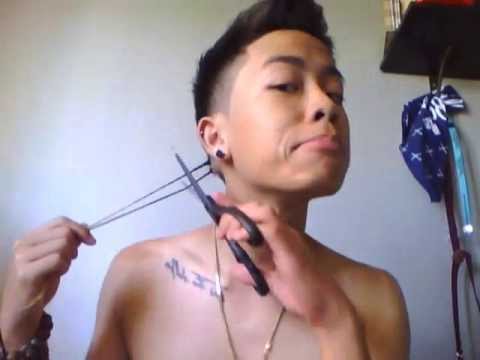 Cutting off my padawan braid.