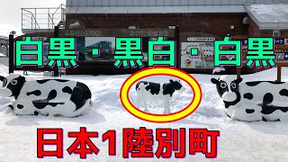 2018 北海道流氷ツーリング知床オホーツク網走 スーパーカブ110 足寄町 陸別駅 陸別国道242号 道道51号 ＃7