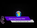 Destroying Windows Vista