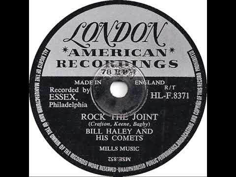 UK New Entry 1957 (13) Bill Haley & His Comets - Rock The Joint