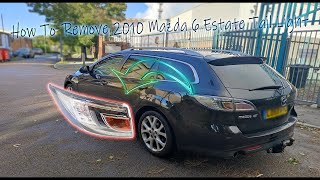 How to Remove Tail Lights (2010 Mazda 6 Estate)