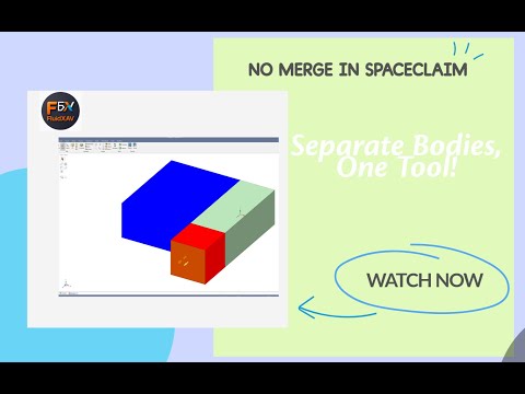 SpaceClaim Pull Tool – Use "No Merge" to Create Separate Bodies