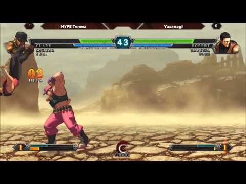CECC Day 1 - KOFXIII - HYPE Tenma vs Yasanagi