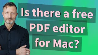 Is there a free PDF editor for Mac?