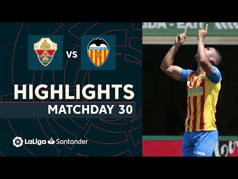 Resumen de Elche CF vs Valencia CF (0-2)