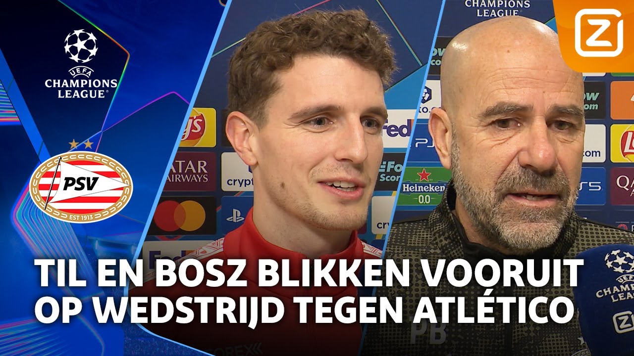 Peter Bosz: "Het is rot om tegen Diego Simeone te spelen" 😬 | Interview met Peter Bosz en Guus Til