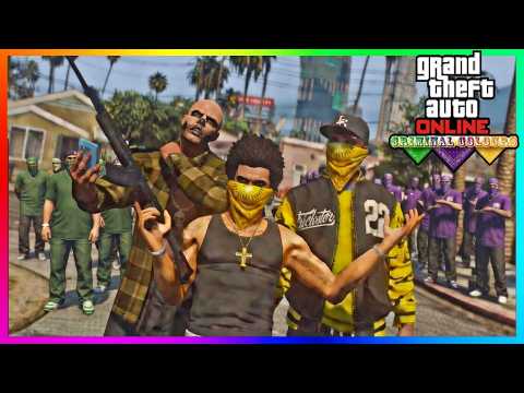 GTA 5 NEW CRIMINAL COLORS DLC 2026, Gang Territories Business, GTA 6 Trailer 3 (GTA Online Update)