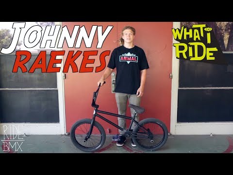 JOHNNY RAEKES - WHAT I RIDE (BMX BIKE CHECK)