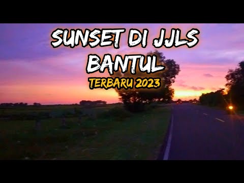 Sunset di JJLS Bantul Yogyakarta terbaru 2023