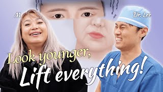 Got a facelift and now I look 30 years younger! | M's consultation with Dr. Lee!