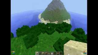 preview picture of video 'Minecraft Creative - Janoma's Island! Part 1: Goals! Volcano! Beach! Epic Island! LAG! Fuck My Life!'