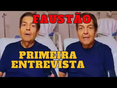 Fausto Silva primeira entrevista após o transplante de coração