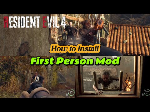 How to install first person mod for RE4 Remake 