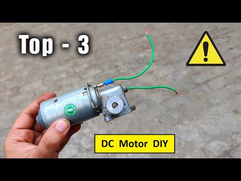 3 Simple Inventions with DC Motor