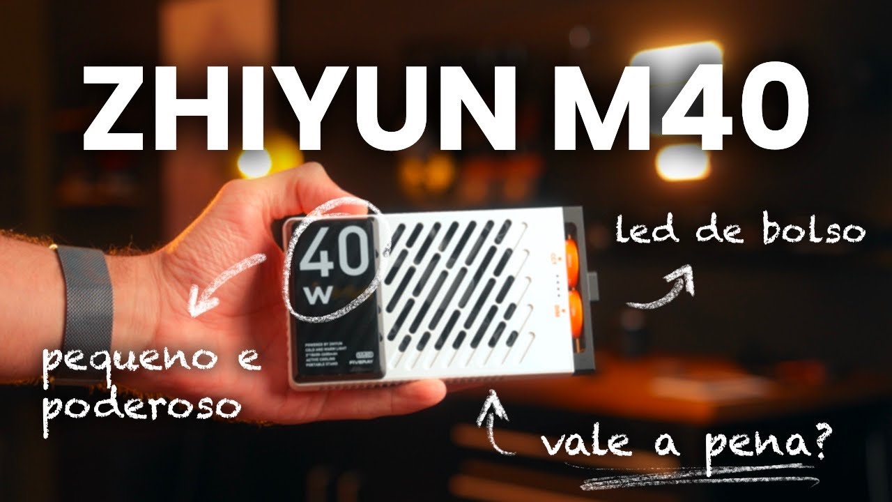 Small but powerful! Meet the Zhiyun M40 LED - Review