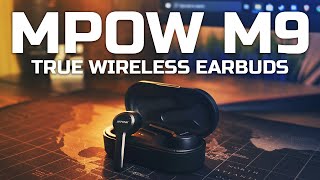 BEST BUDGET WIRELESS EARBUDS?! | MPOW M9 True Wireless Earbuds Review