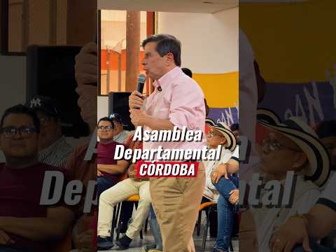 🔴 Primera Asamblea Departamental del Partido en Marcha en Montería, Córdoba. #JuanFernandoCristo