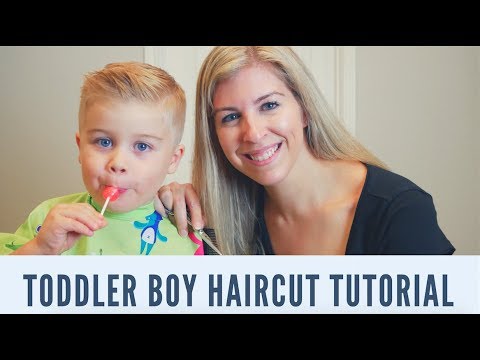 HOW TO CUT BOYS HAIR AT HOME! | Easy Boy Haircut with...