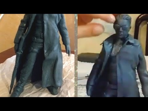 Neo Sculpture _ From The Matrix ( Keanu Reeves )