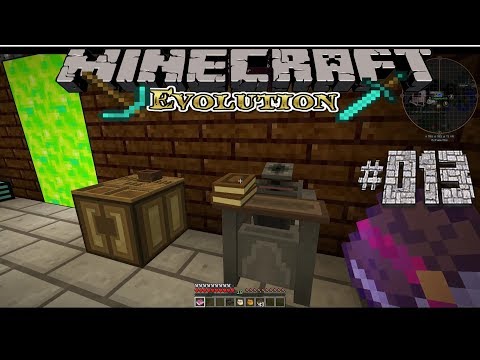 #013 - Terrasteel Rüstung Bücher, verdoppeln durch BiblioCraft, Minecraft Projekt Evolution