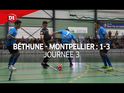 J3 : Bethune Futsal - Montpellier Méditerranée (1-3), le résumé