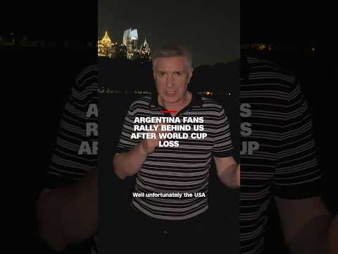 Argentina fans rally behind US after World Cup loss