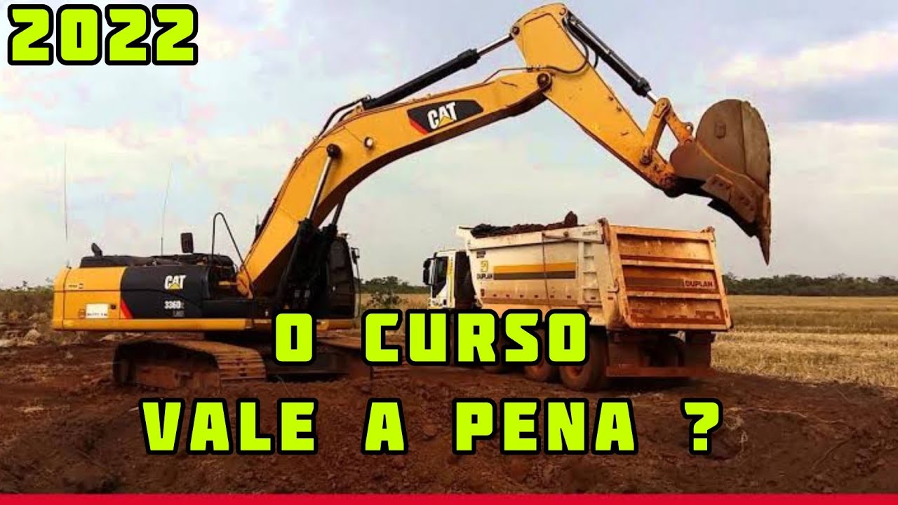 VALE Á PENA O CURSO DE OPERADOR de MÁQUINAS PESADAS Ou é perda de Tempo