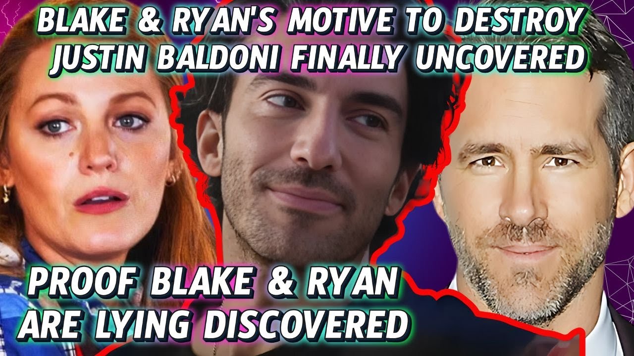 HOLLYWOOD HEIST: New Evidence Clears Justin Baldoni and Exposes Ryan & Blake’s Sinister Agenda