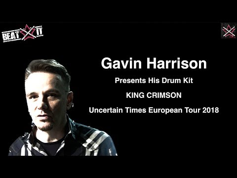 Gavin Harrison's King Crimson 2018 World Tour Drum Kit