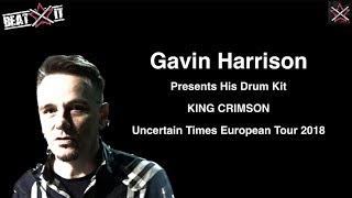Gavin Harrison's King Crimson 2018 World Tour Drum Kit