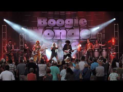 Boogie Wonder Band 02 at Rock n' Wheels - Addison 7/11/19
