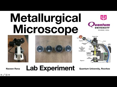 Science Metallurigical Microscope