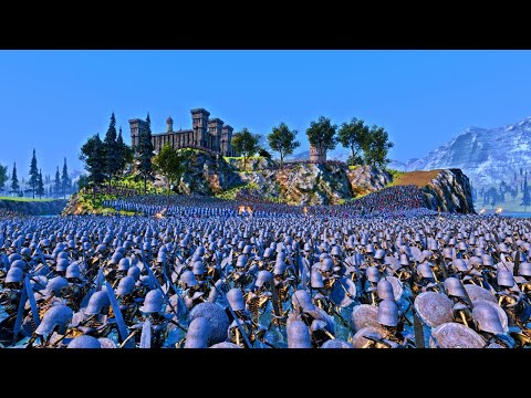 20K Soultyrant's ARMY Lay Siege To Castle - Ultimate Epic Battle Simulator UEBS 4K