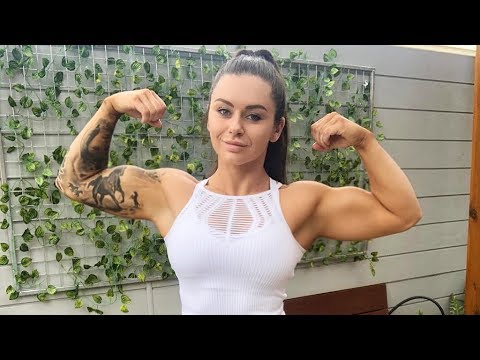 Fbb Muscles Girl | Paige Mills | Female Bodybuilding | Gym Workout