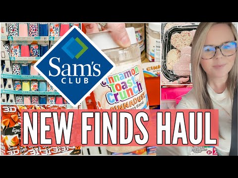 SAM'S CLUB GROCERY HAUL 2021 / WHAT'S NEW AT SAM'S...