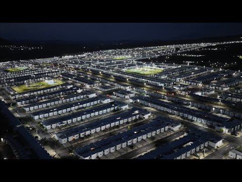 VISTA AEREA DE CIUDAD MARSELLA SAN JUAN OPICO LA LIBERTAD EL SALVADOR