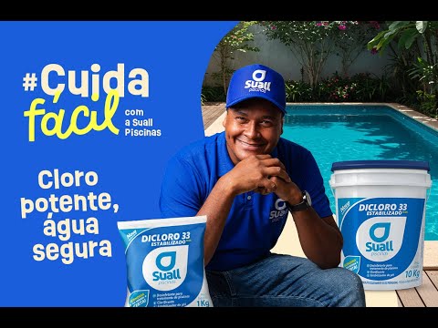 Balde de Cloro 10Kg Granulado Estabilizado para Piscinas SUALL PISCINAS-CCDGEBD10 - Video