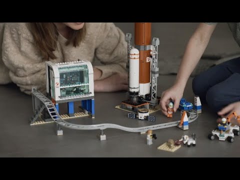 Hot New LEGO City Space Deep Space Rocket and Launch Control 60228 Model Rocket Building Kit