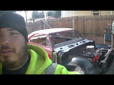 Chevy body mounts install on my 1966 impala